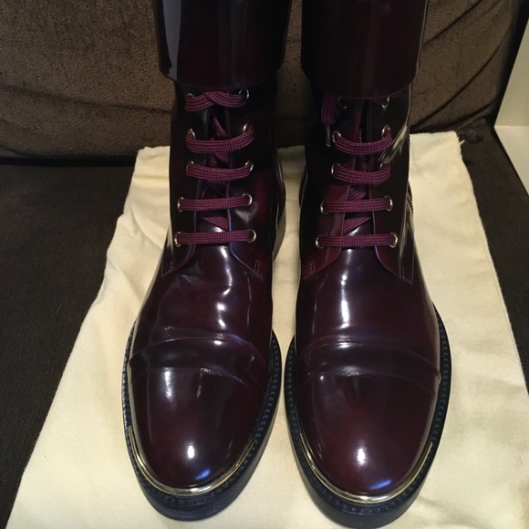 Louis Vuitton Walk Like a Man Women’s boots 7.5 Euro 38 - Burgundy - Picture 1 of 16